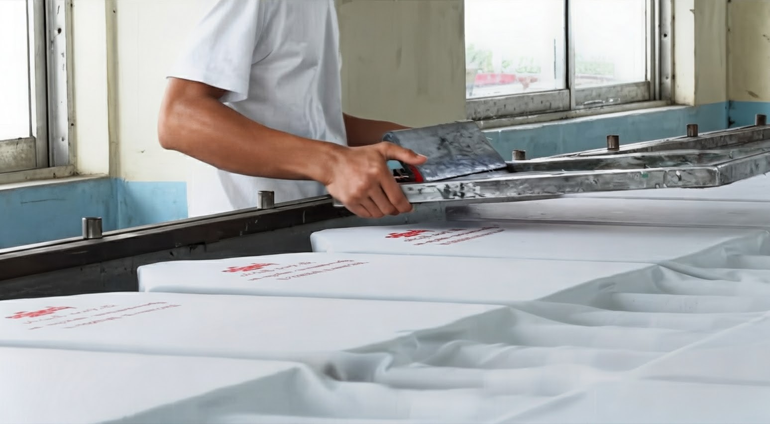 Screen Printing Process 2